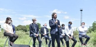 Nación cedió un predio para ampliar el parque industrial La Cantábrica de Morón santiago-cafiero-ampliacion-la-cantabrica-meoni-ghi-cosentino