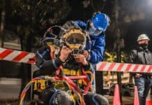 Puede haber falta de agua en zona norte aysa-inspeccion-rios-subterraneos