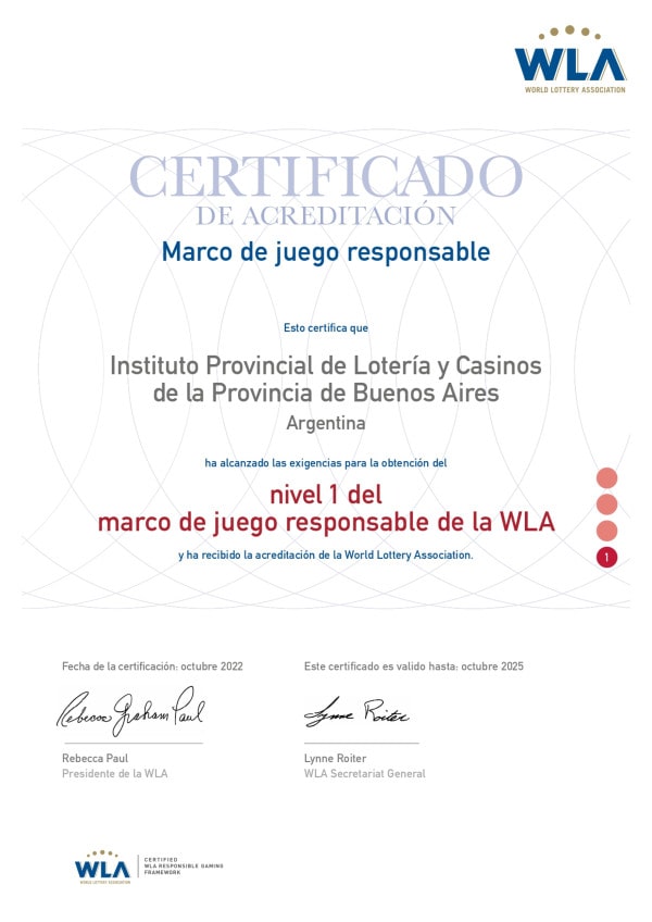 loteria-provincial-certificacion-internacional-juego-responsable