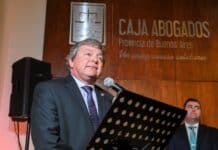 Burke: "Nadie que haya pasado por una facultad de Derecho puede dudar que el DNU de Milei es inconstitucional" caja-abogados-daniel-burke