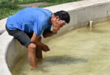 La temperatura se acerca a los 40 grados en el último día del año