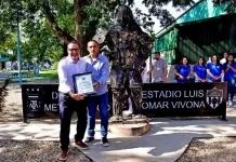 La UOM seccional Vicente López inauguró el estadio de futsal y lo bautizó "Luis Omar Vivona" uom-vicente-lopez-predio-luis-vivona