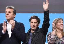 Kicillof y Massa cierran la campaña bonaerense de Fuerza Patria en San Martín