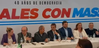 Massa recibió el respaldo de un sector del radicalismo en el emblemático restaurante Lalín sergio-massa-apoyo-radicales-moreau-santoro