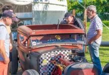 Miles de vecinos disfrutaron de la Fiesta del Primer Automóvil campana-fiesta-primer-automovil-2023