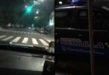 Roban una patrulla en Olivos y se filmaron mientras manejaban