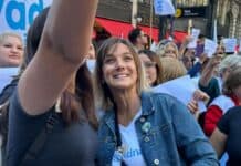 Malena Galmarini: “La Libertad Avanza quiere llevarse puestas a las mujeres” malena-galmarini-marcha-federal-universitaria