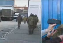 El Ejército comienza el operativo de reparto de la comida por vencer del galpón de Villa Martelli deposito-capital-humano-martelli-entrega-alimentos