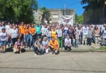 Auxiliares de educación de Tigre realizaron un paro y movilización ate-tigre-paro-y-movilizacion-auxiliares-educacion