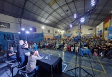 Masivo plenario de Nuevo Encuentro en Morón