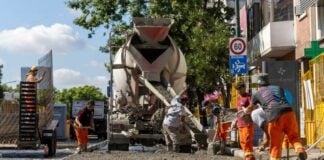 San Isidro avanza con el plan de reparación de calles y veredas en la avenida Santa Fe san-isidro-obra-pavimento-calles