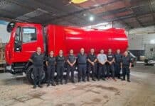 En la cárcel de Mercedes restauraron un camión para los bomberos voluntarios spb-carcel-mercedes-camion-bomberos