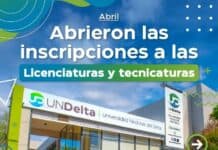 Abrieron las inscripciones a las carreras de la Universidad Nacional del Delta san-fernando-flyer-carreras-undelta-2025