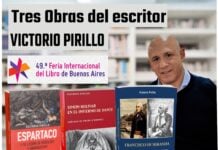 Victorio Pirillo presentó la exitosa tercera edición de Espartaco y su Legión de Rebeldes y Anarquistas con prólogo de Osvaldo Bayer