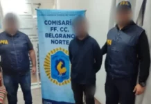 Detuvieron al acusado de balear al presidente del Foro de Seguridad de Garín