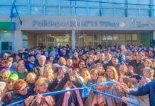 Juan Andreotti inauguró el Polideportivo N°11 "Piñeyro"