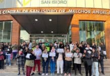 Personal de Salud de San Isidro realizó un paro activo para visibilizar la crisis salarial