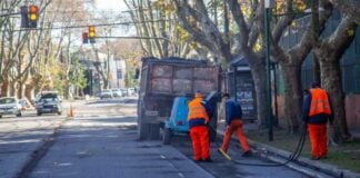 San Isidro avanza con la repavimentación de la avenida del Libertador