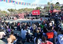 Una multitud celebró el 90° aniversario de El Talar en la plaza central de la localidad tigre-aniversario-el-talar