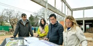 Nardini presentó la futura Unidad de Diagnóstico Precoz de Grand Bourg