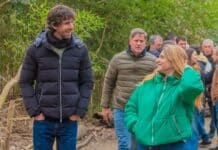 Juan y Eva Andreotti inauguraron un nuevo espacio verde frente al río en el EcoParque san-fernando-ampliacion-ecoparque