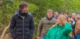 Juan y Eva Andreotti inauguraron un nuevo espacio verde frente al río en el EcoParque san-fernando-ampliacion-ecoparque