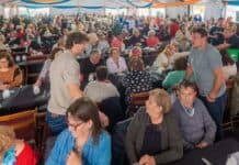 Juan Andreotti compartió el gran festejo del Día del Jubilado de San Fernando