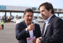“Un control que salva”: Marinucci y Kreplak encabezaron un operativo de seguridad vial y sanitario