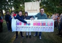 Nardini compartió junto a Teresa García una jornada de compromiso y militancia