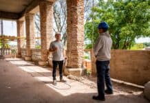 Avanza la reconstrucción de la Casa de los Costa campana-abella-obra-casa-de-los-costa