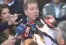 “Nos llegan datos de que estamos descontando en Provincia”, dijo Santilli