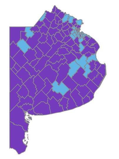 La provincia se pintó de violeta con algunos pocos lunares celestes: paridad en la Primera 1 InfoBAN