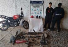 Robó una moto de gran cilindrada, estaba prófugo y fue detenido gracias a las cámaras de Merlo