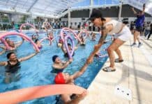 Mayra Mendoza abrió las actividades en el nuevo natatorio municipal de Solano quilmes-mendoza-actividades-nuevo-natatorio-municipal-solano