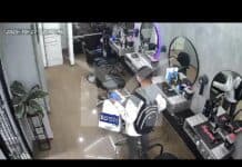 Detuvieron a un joven que robó una barbería en Merlo: las cámaras lo delataron