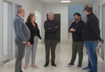 Julio Zamora inspeccionó el funcionamiento de la nueva Escuela Secundaria N°47 de Benavídez