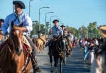 Campana celebró el Día de la Tradición con una fiesta multitudinaria