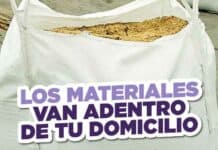 Sancionarán a los frentistas que acopien bolsones de materiales en sus veredas campana-flyer-materiales-veredas