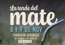 Se viene la Tarde del Mate en el Corredor Aeróbico de San Miguel
