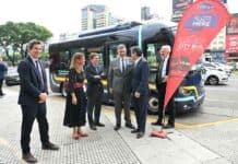 Buenos Aires y Madrid trabajan en planes para mejorar la movilidad con transportes sostenibles como el e-bus ciudad-macri-alcalde-e-bus