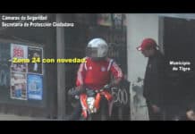 Circulaba con una moto sin patente por Benavídez y fue detenido por el COT