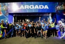 Más de ocho mil personas participaron de la 3ra Milla Nocturna de Malvinas Argentinas