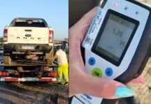 Detuvieron en Acceso Oeste un conductor con 1,28 de alcohol