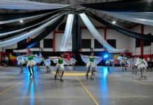 Centenares de familias participaron de una nueva edición de la Gala de Patín Artístico