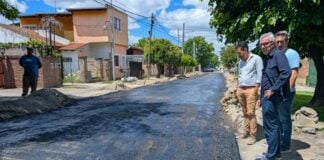 Zamora monitoreó el desarrollo del Plan de Pavimentación del Municipio de Tigre InfoBAN