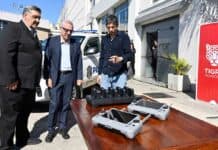 Julio Zamora presentó nuevos vehículos y tecnología al servicio de la seguridad