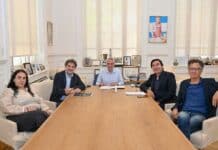 Zamora firmó un convenio con la Fundación Playspace y la Asociación Civil “Haciendo Punta”