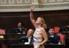 Malena Galmarini juró como Senadora Provincial