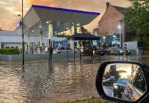 Fuerte tormenta en San Isidro y zona norte cayeron 83 mm en dos horas, la lluvia más intensa de los últimos años