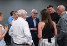 Julio Zamora participó del brindis de cierre de año de la Asociación Vecinal Nordelta